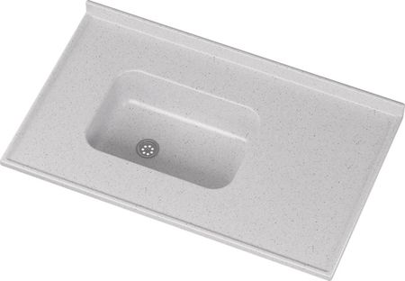 Tapa Mesada Ms Marmol Sintetico Mm601 1.00x0.60m Gris Claro