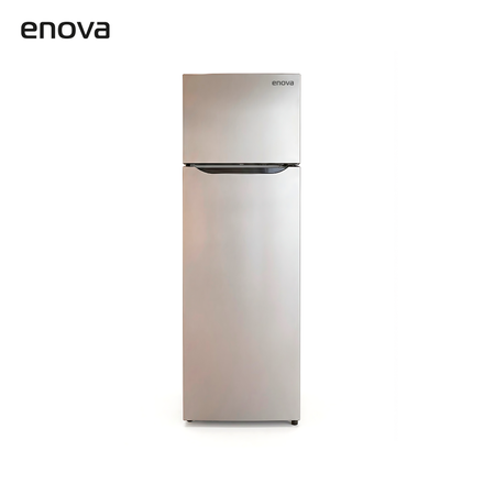 Heladera Enova Freezer Superior No-Frost 244 Litros Gris