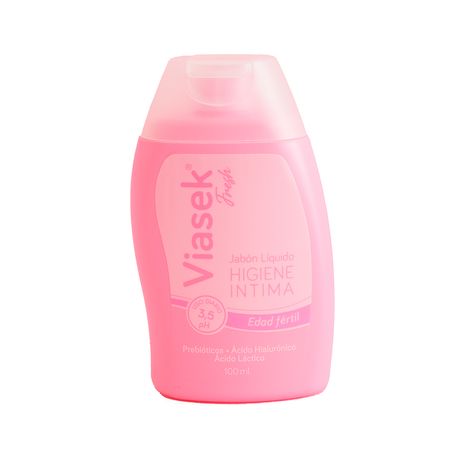 Jabon Liquido Intimo Viasek Fresh Ph 3.5 Edad Fertil 100 Ml