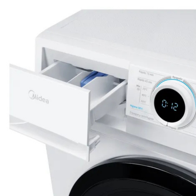 MIDEA LAVARROPA MF100W60/WA1 FRONTAL 6K 1000RPM BLANCO - Vista 2