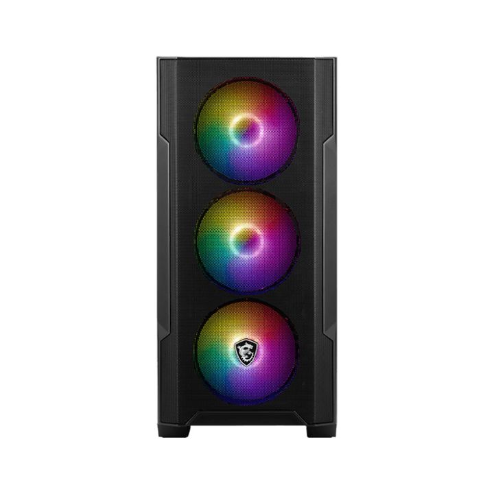 Gabinete MSI Mag Forja M100A Fan RGB Sin Fuente - Vista 1