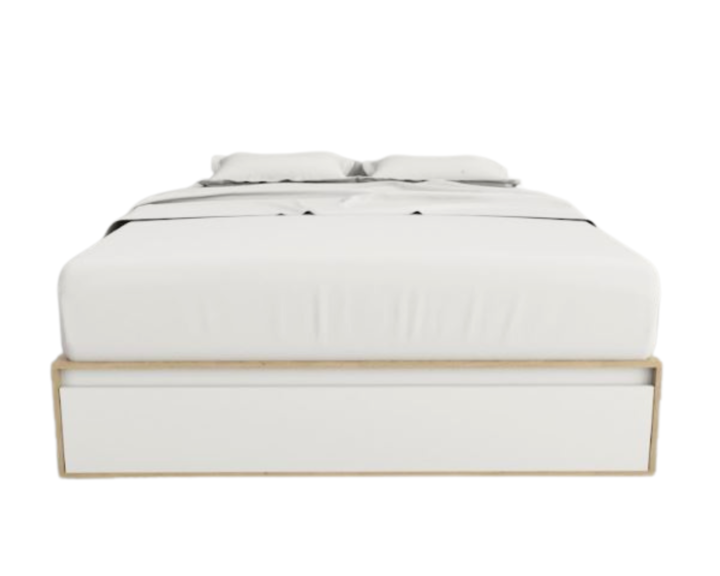 Base Cama Box Linea Minimal 1.60m 4 Cajones Con 1 Puerta 6443 Olmo/Everes Tables - Vista 6