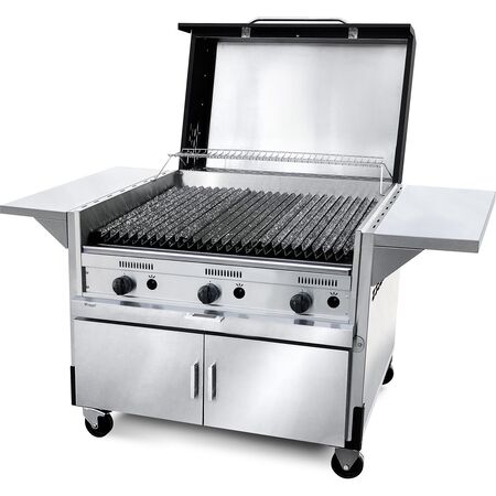 Parrilla a gas TST Sauce 90cm con carro