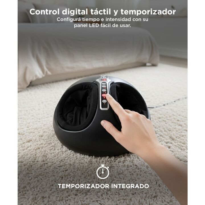 Masajeador Gadnic Foot Massage Luxury Para Pies 2 Modos Terapia Calor 220v 60w - Vista 4