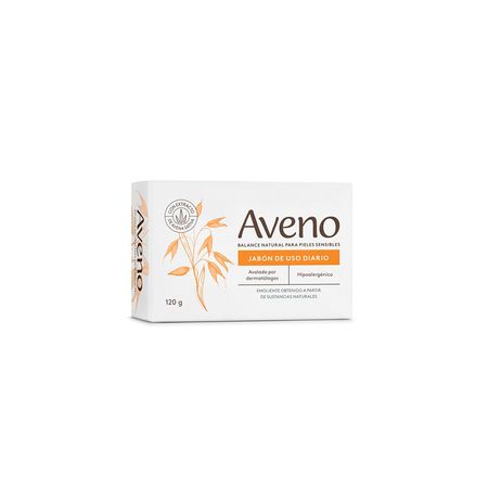 Jabon Compuesto Aveno Limpiador Barra Natural Suave 120 Gr