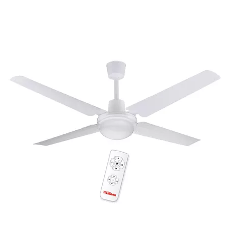 Ventilador de Techo Liliana Palas Metálicas Luz Control Remoto VVTHB114R