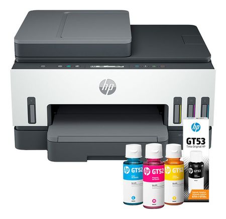 Impresora Multifunción Hp Smart Tank 750 + Kit De Botellas