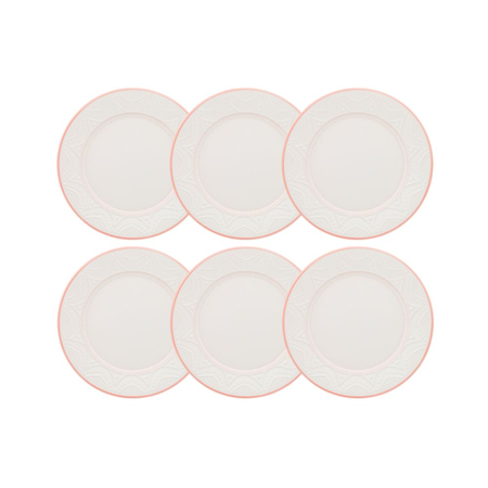 Serena Sweet - Set X6 Platos Postre 20 Cm Oxford