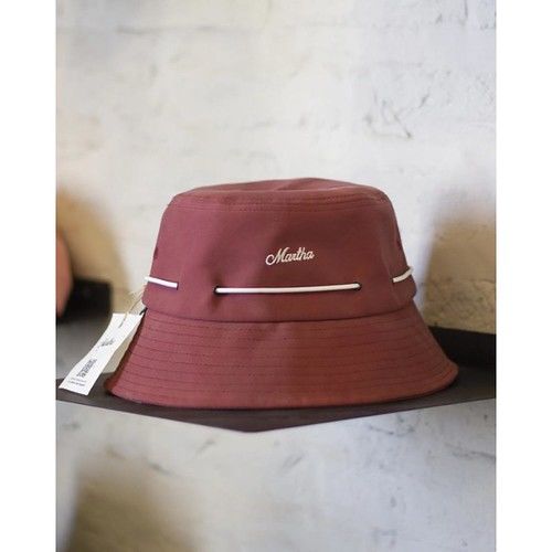 BOSQUE BUCKET HAT Martha Bordeaux - Vista 1