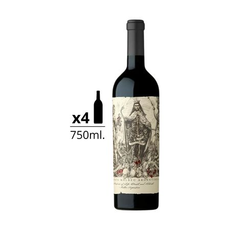Vino Tinto Catena Malbec Argentino Caja x 4