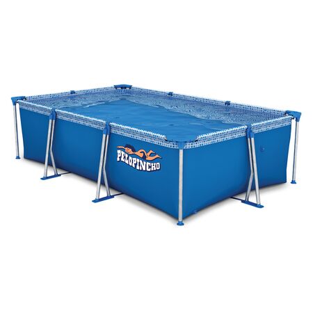 Pileta de lona rectangular Pelopincho 1043 2800L 2.70x1.60x0.65mts