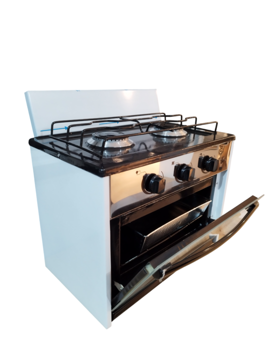 Cocina 2 Hornallas 2100H Copangas Blanco - Vista 1