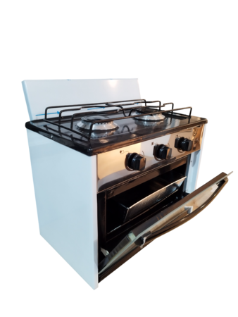 Cocina 2 Hornallas 2100H Copangas Blanco