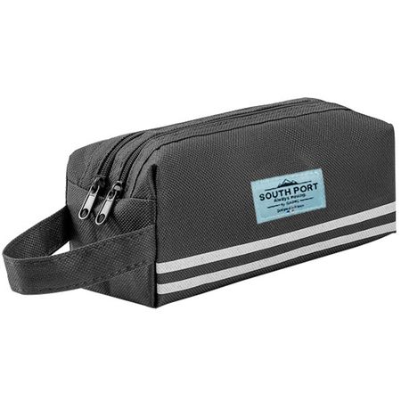Cartuchera Canopla Gris South Port by Gadnic CANO06 2 Cierres Multifuncional