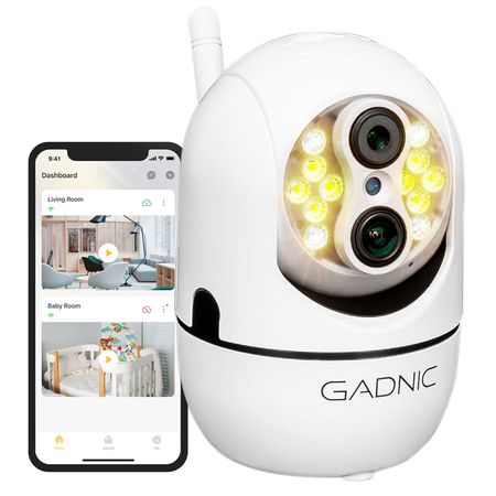 Cámara de Seguridad Gadnic con Lente Dual Visión Nocturna