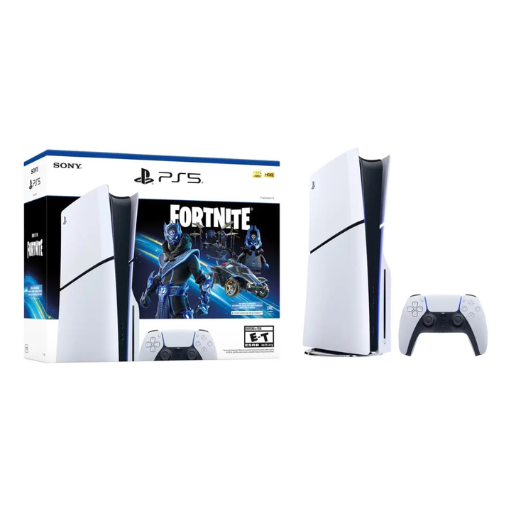 PLAYSTATION 5 SONY SLIM C/ JOYSTICK FORTNITE (C:BLANCO DIGITAL) - Vista 4