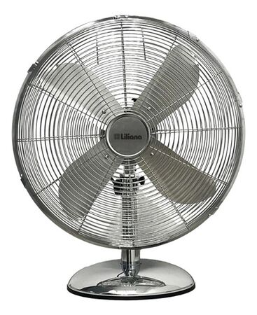 Ventilador de mesa Liliana 12'' Vintage Cromo Classic Air VSOR12