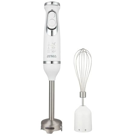 Minipimer Atma 2 en 1 600w 2 Velocidades Vaso Batidor Varilla Inoxidable LM8527AP