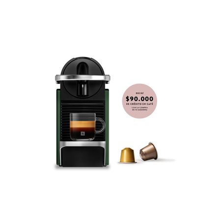 Cafetera Nespresso Pixie Dark Green