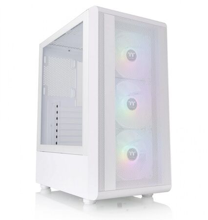 Gabinete Thermaltake S200 Plus Tg ARGB Snow White Tempered Glass