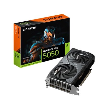 Placa de Video Gigabyte GeForce RTX 5050 WINDFORCE OC 8G