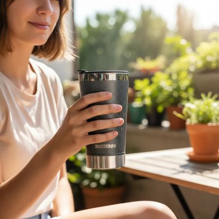 Vaso térmico Cervecero Waterdog Grafito ( BEER500GF)