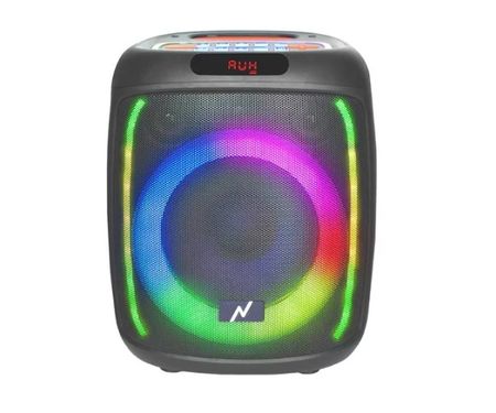 Parlante Bluetooth Inalambrico Noga Bt685 25w Woofer Rgb Led