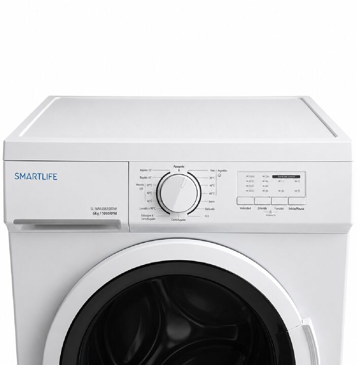 Lavarropas Automático Smartlife SL-WMU061000W 6 Kg C/F Slim 1000 RPM - Vista 3