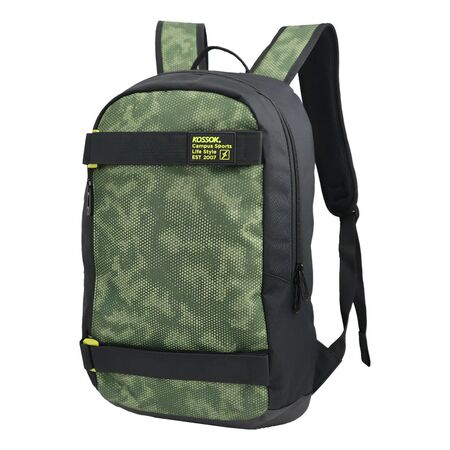 Mochila Kossok Dron Reforzada (porta Skate Premium) Verde