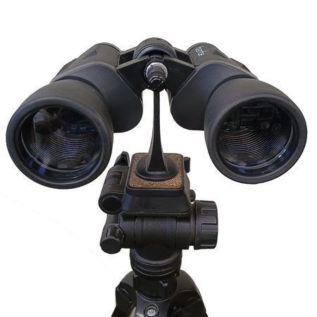 KIT BINOCULAR 10X50 CON TRIPODE Y ADAPTADOR 