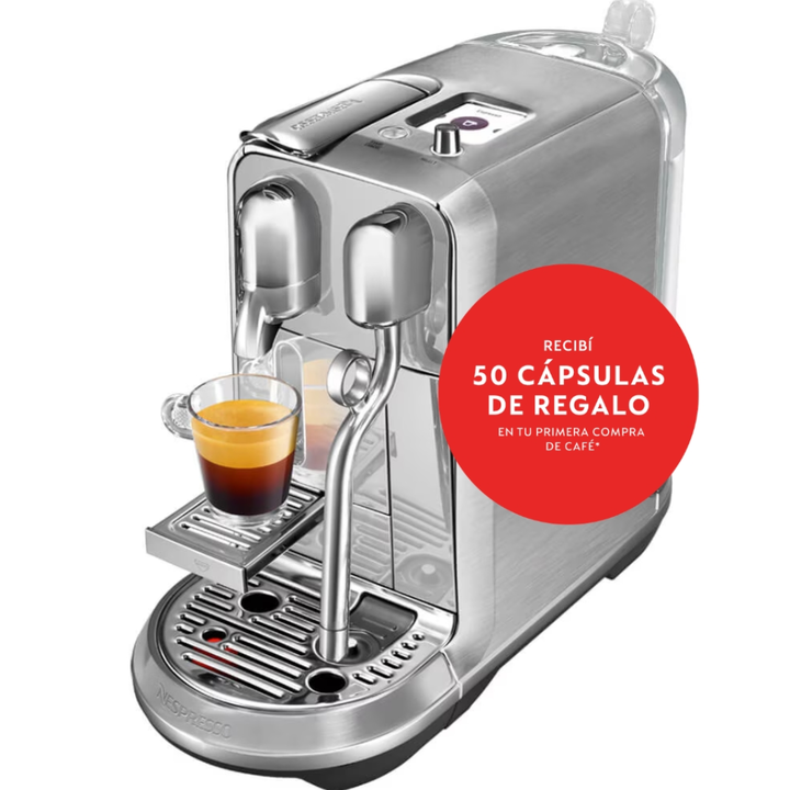 Cafetera Nespresso Creatista Plus Metallic J520-AR-ME-NE-LOCAL - Vista 1