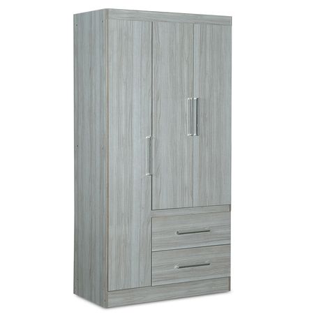 Placard Ropero Marfil 3 Puertas 2 Cajones Reforzado Maximo Fortaleza