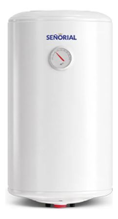 Termotanque Electrico Senorial Zafiro 2.0 30lts Conexion Inferior Blanco