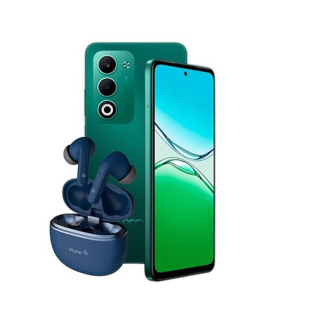 Combo Oppo A5 4G 4+256GB Verde + Auriculares TWS Hune Soja ANC+ENC