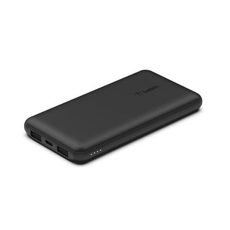 Power Bank 10K Belkin USB-A & C 15W Negro