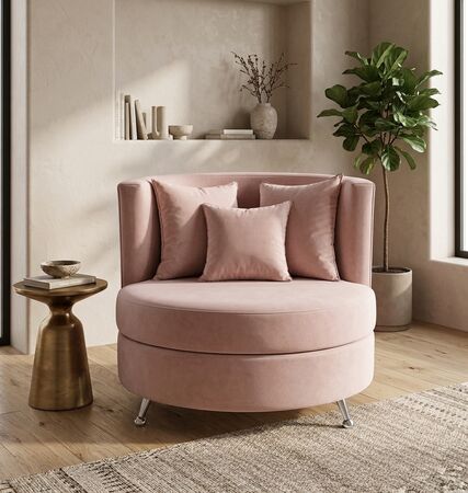SILLON INDIVIDUAL NIZA ROSA CLARO