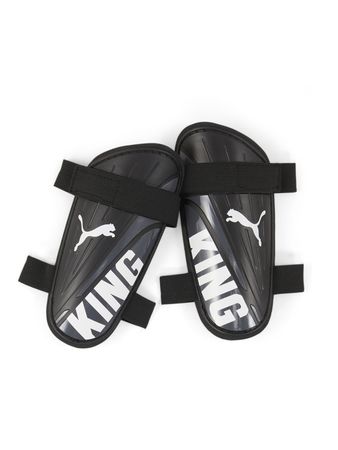 Canilleras Puma King Strap Unisex Fútbol Negro