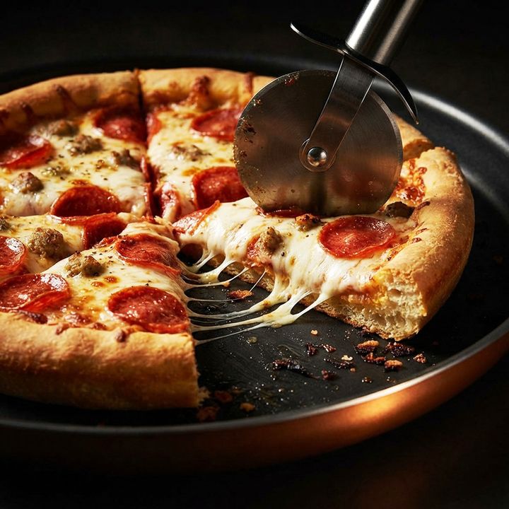 Pizzera 35 Cm Linea Bronze Antiadherente - Jovifel - Vista 5