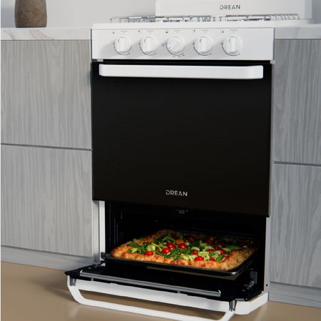 Cocina Multigas 56 cm Blanco Drean CD5602AB0