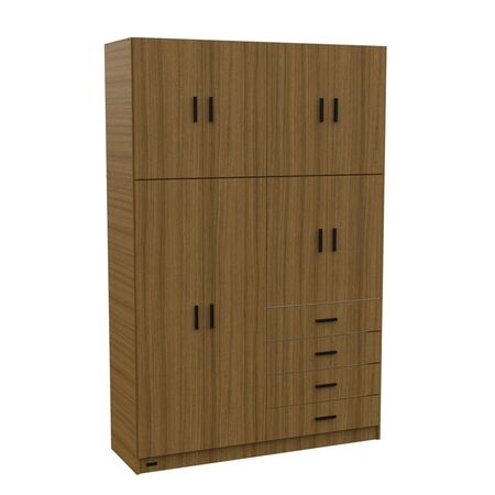 Placard Mosconi Dakar Plus 8 Puertas Avellana