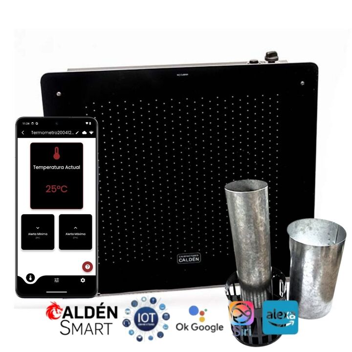 Calefactor Caldén Tiro Balanceado 4.0 Smart - Vista 2