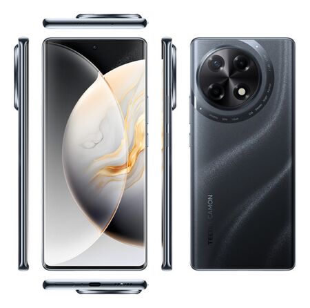 Tecno Camon 30s 128 + 6gb Celestial Black