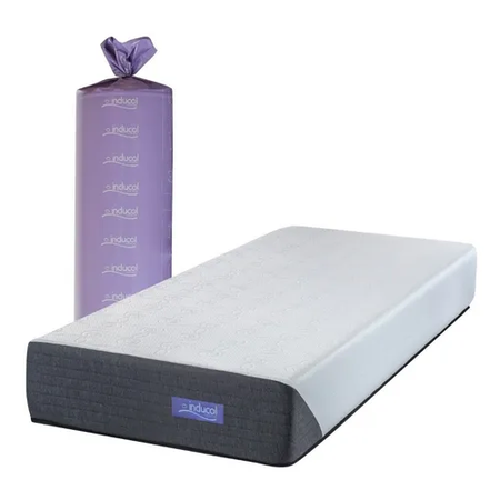 Colchon En Bolsa Inducol Espuma Alta Densidad Limay 1 Plaza 80x190 22cm