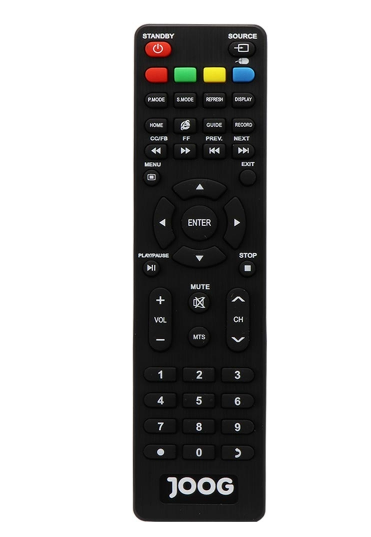 Smart TV JOOG 32" A3200JTV HD Android 14 + ISDB‑T + Soporte Fijo - Vista 2