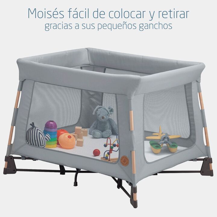 CUNA DE VIAJE 3 EN 1 SWIFT BEYOND GREY ECO MAXI COSI - Vista 16