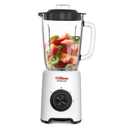 Licuadora Liliana 1,5 Lt 850 W 2 Velocidades Pica Hielo Nutriglass Al455