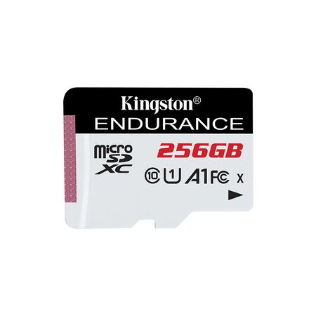 Tarjeta de Memoria Kingston Endurance MicroSD 256GB P/Videovigilancia
