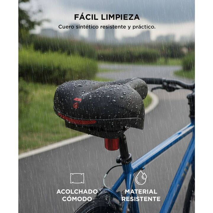 Asiento de Bicicleta Gadnic Mtb Suave Cómodo Anti Prostático - Vista 4