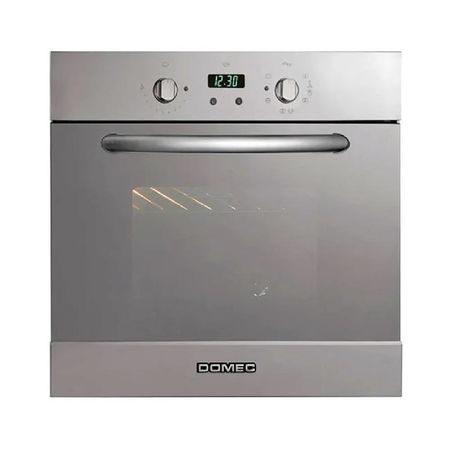 HORNO ELECTRICO DOMEC HEXRS18 52936 60 LTS LUZ GRILL TERMOSTATO TIMER ACERO INOX