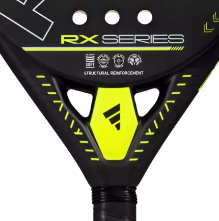 Paleta De Padel adidas Rx Series 3.4 + - Color Negro/lima